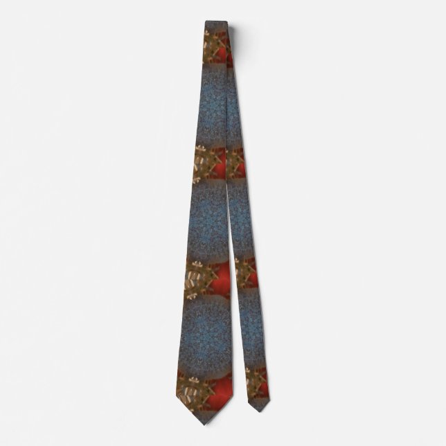 Blue Red Dekoration Baubles Slips (Framsida)
