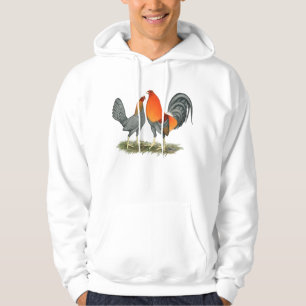 Blue Red Gamefowl Munkjacka