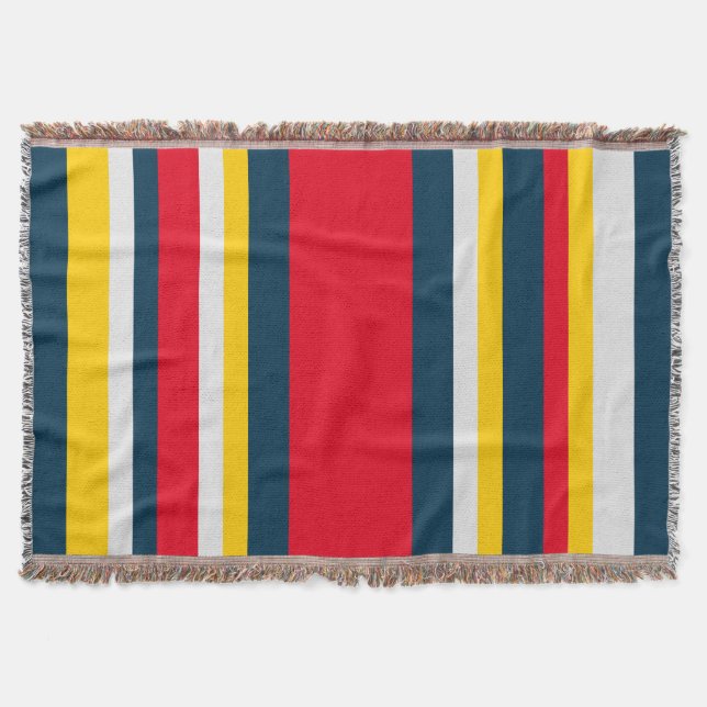 Blue Red Gult Rand Filt (Framsidan)