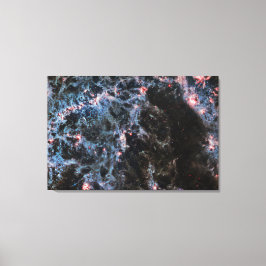 Blue & Red NGC 5068 | JWST Canvastryck
