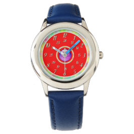 Blue Red Watch Armbandsur