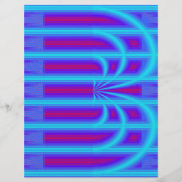 Blue Retro Cathedral Bulk Scrapbook Paper Pages Reklamblad