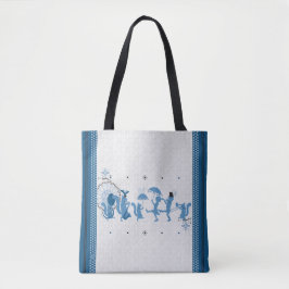Blue Rhapsody Tote Bag Tygkasse