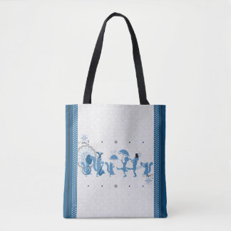 Blue Rhapsody Tote Bag Tygkasse