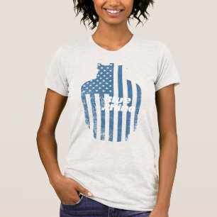 Blue Rhino"American Flagga"-Tank T Shirt