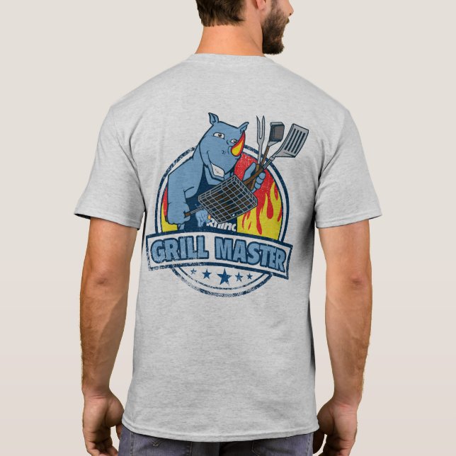Blue Rhino ’Grill Master’ Manar T Shirt (Baksida)