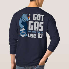 Blue Rhino ’I Har Gas’ Manar Långärmad T Shirt