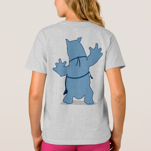 Blue Rhino "Rhino" Girls" T Shirt (Baksida)
