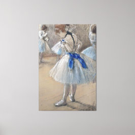 Blue Ribbon Dancer Edgar Degas Canvastryck