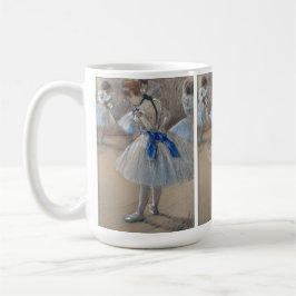 Blue Ribbon Dancer Edgar Degas Kaffemugg