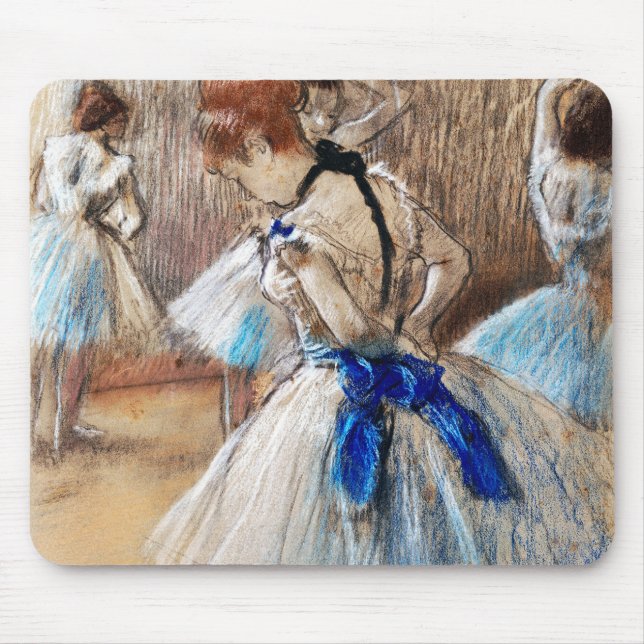 Blue Ribbon Dancer, Edgar Degas Musmatta (Framsidan)