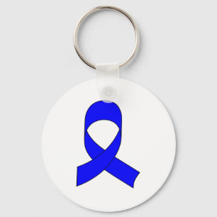 Blue Ribbon Teckning Nyckelring