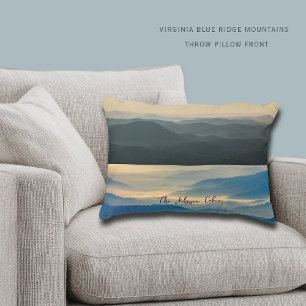 Blue Ridge Dusk to Dawn Virginia Accentkudde Prydnadskudde