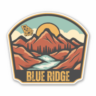 Blue Ridge, Georgia Klistermärken