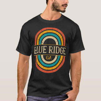 Blue Ridge Georgia-Vintagen GA Distress 70:s 80s R T Shirt