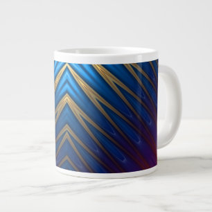 Blue Ridge Guld Jumbo Mugg