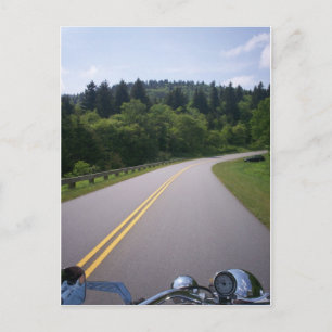 Blue Ridge Motorcykeltur Vykort