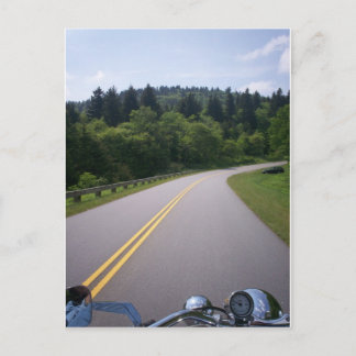 Blue Ridge Motorcykeltur Vykort