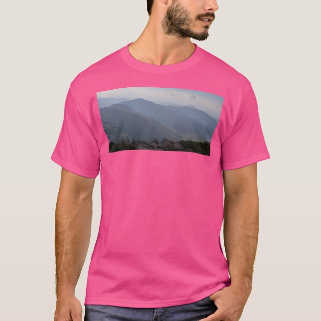 Blue Ridge Mountain Long T Shirt (Framsida)