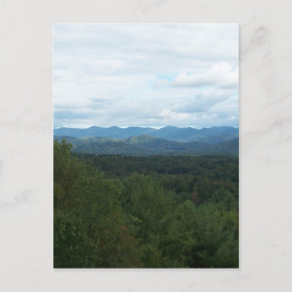 Blue Ridge Mountain - NC Vykort