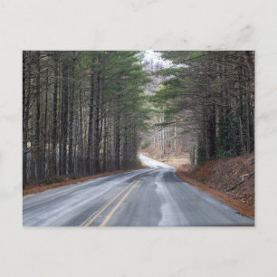 Blue Ridge Mountain Pass Vykort