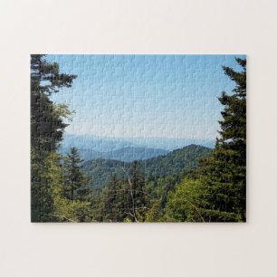 Blue Ridge Mountains nära Cherokee, North Carolin Pussel