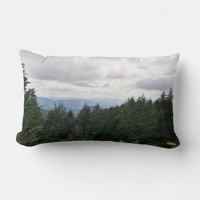 Blue Ridge Mountains North Carolina Pillow Lumbarkudde (Framsida)