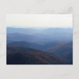 Blue Ridge Mountains, North Carolina Vykort