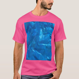 Blue Ridge Mountains Painting 8417 Baseball Sleev T Shirt