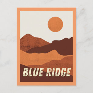 Blue Ridge Mountains vykort