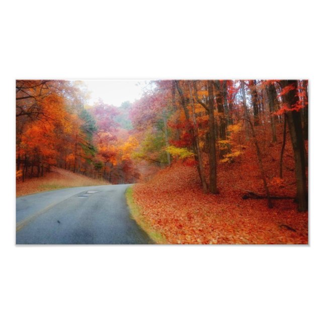 Blue Ridge Parkway Fall #2 Fototryck (Framsidan)