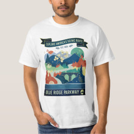 Blue Ridge Parkway Natature Poetry T-Shirt