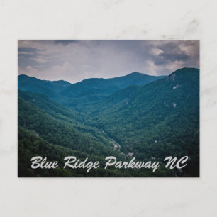 Blue Ridge Parkway NC Vykort
