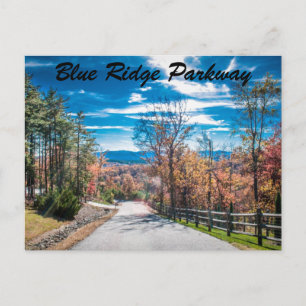 Blue Ridge Parkway NC Vykort