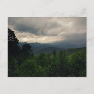 Blue Ridge Parkway, North Carolina-vykort Vykort