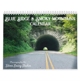 Blue Ridge Parkway och Smoky Mountains Calendar Kalender