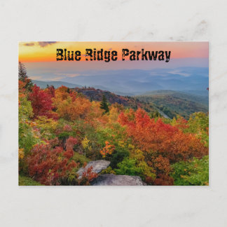 Blue Ridge Parkway på hösten Vykort