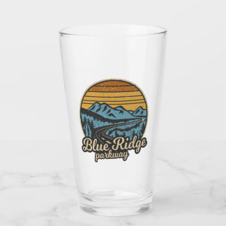 Blue Ridge Parkway Retro Glaskopp
