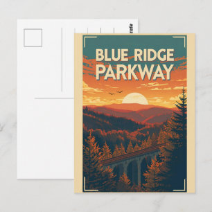 Blue Ridge Parkway Scenic Byway Virginia North C Vykort