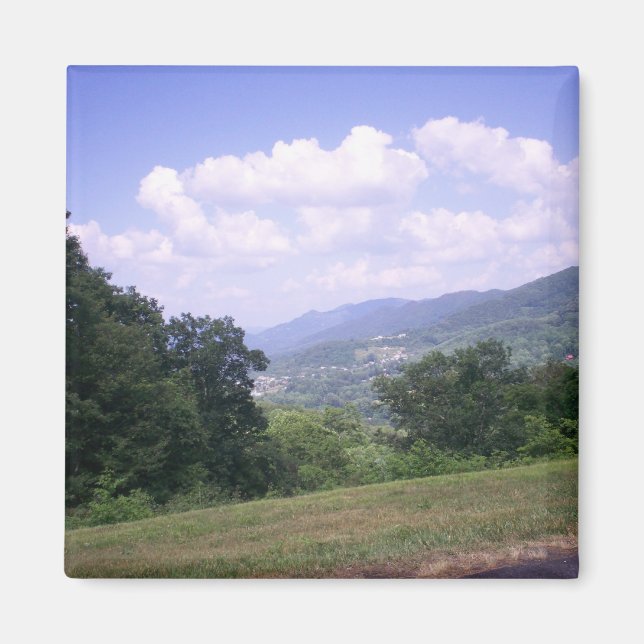 Blue Ridge Parkway Steep Magnet (Framsidan)