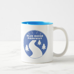 Blue Ridge Parkway Två-Tonad Mugg