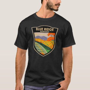 Blue Ridge Parkway-Vintage  T Shirt