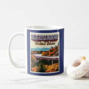 BLUE RIDGE PARKWAY - VIRGINIA - NORTH CAROLINA US KAFFEMUGG
