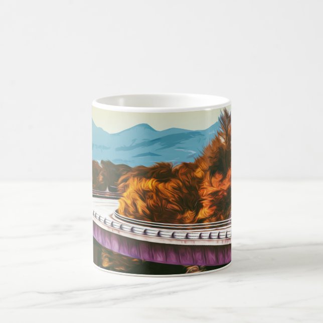 BLUE RIDGE PARKWAY - VIRGINIA - NORTH CAROLINA US KAFFEMUGG (Center)