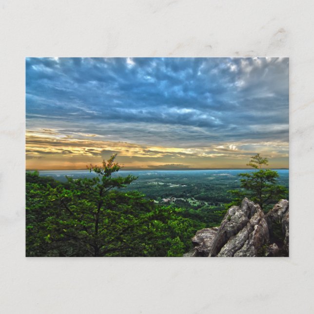 Blue Ridge parkway Vykort (Framsida)