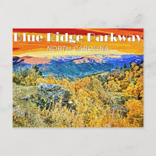 Blue Ridge Parkway Vykort