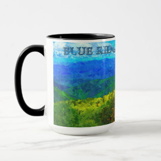 Blue Ridge Parkway WaterColor Mugg