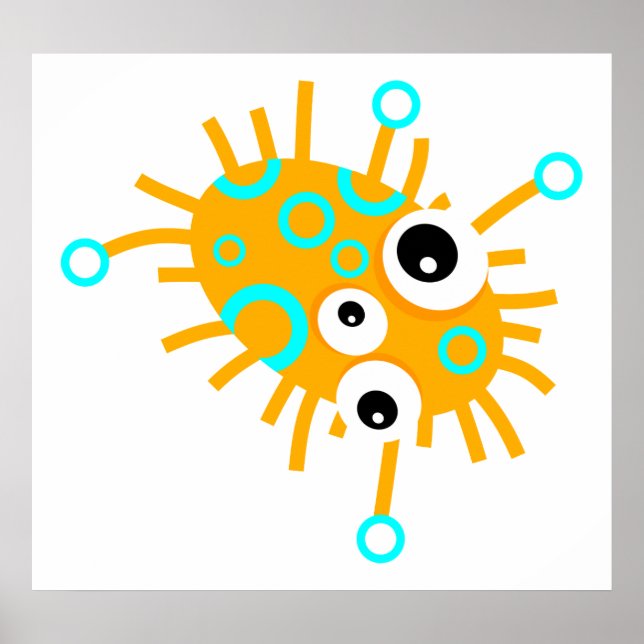 Blue Ringed Germ Poster (Framsidan)