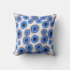 Blue Ringing Octopus Animal Print Dekorativ kudde
