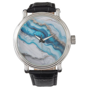Blue River Marble Armbandsur
